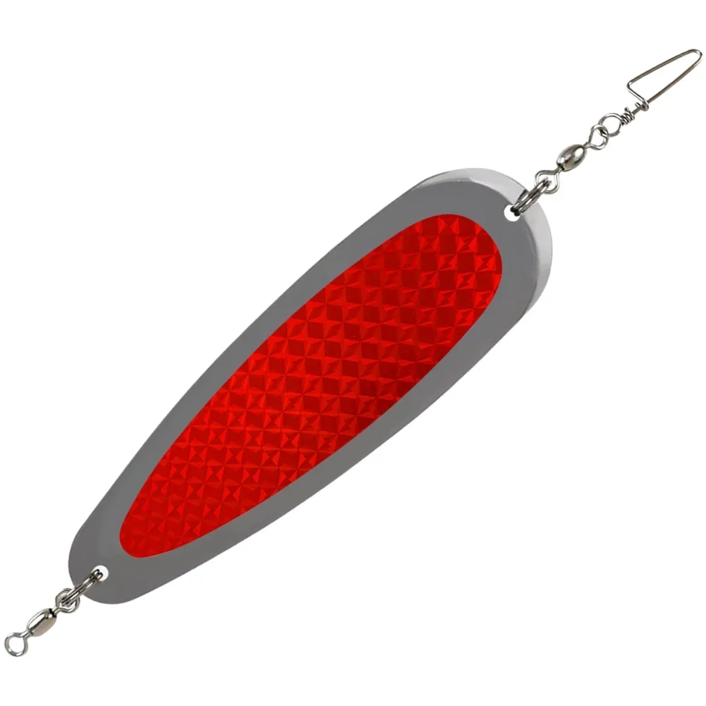 

Light Reflective Spoon Fishing Lure for Trolling and Casting with Metal Flasher Design and Slow Sinking Action