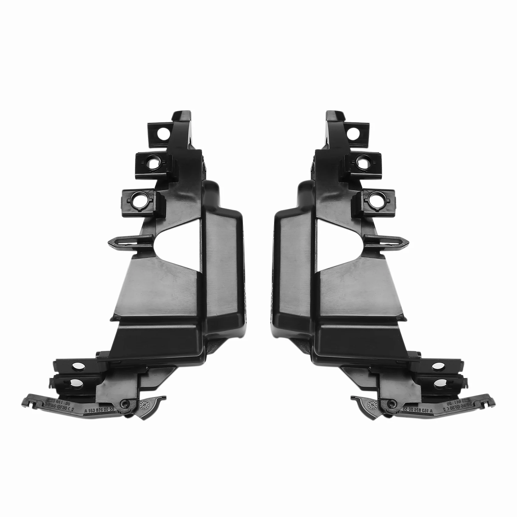 2Pcs Front Left+Right Fog Light Trim Fog Lamp Bracket for Mercedes W163 ML320 ML500 ML350 02-05 1638201212,1638201112