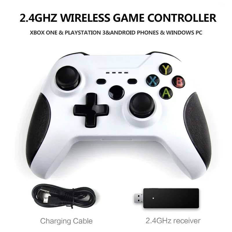 2.4Ghz Wireless Game Controller for Xbox One Console for PC for Android Smartphone Gamepad Joystick for PS3 Controle Playstation