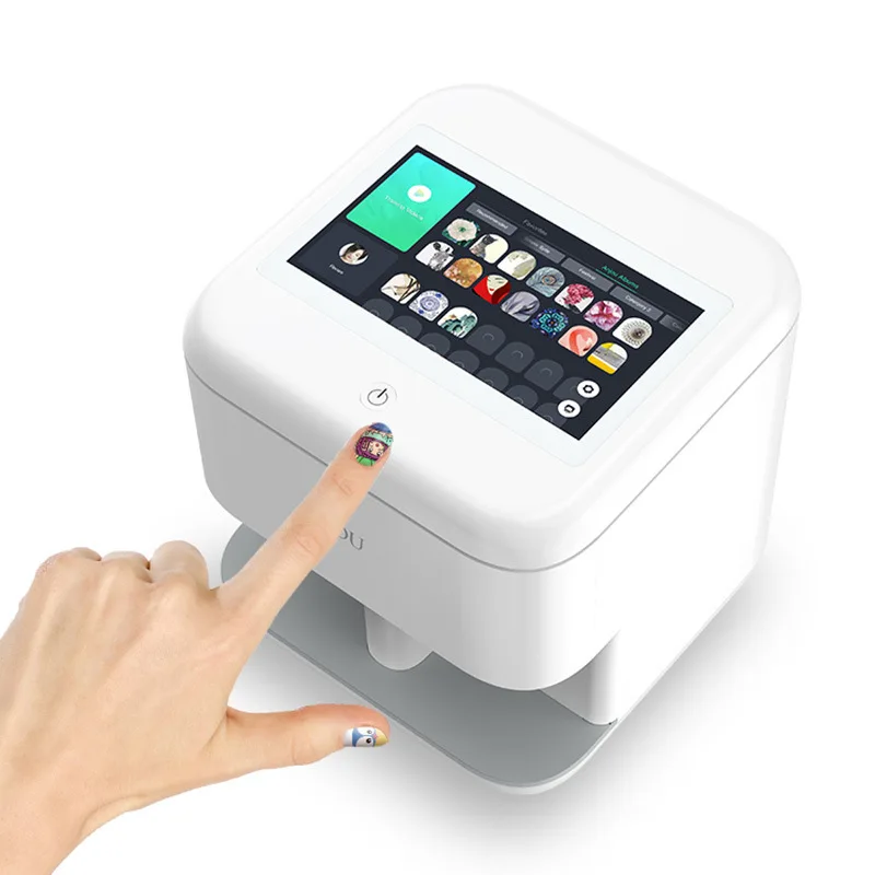 Good Price Small MOQ China 3D Automatic Nail Art Polish Printer Machine Salon DIY Digital Nail Printer