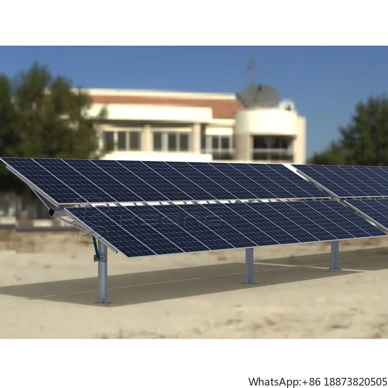 Solar Tracker Manufacturers Solar Panel Tracking System Single Axis Solar Tracker For Industrial And Commercial