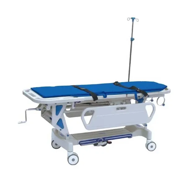 

YSHB-KX857 Hospital Furniture High Quality Hospital Patient Transfer Stretcher Manual Trolley