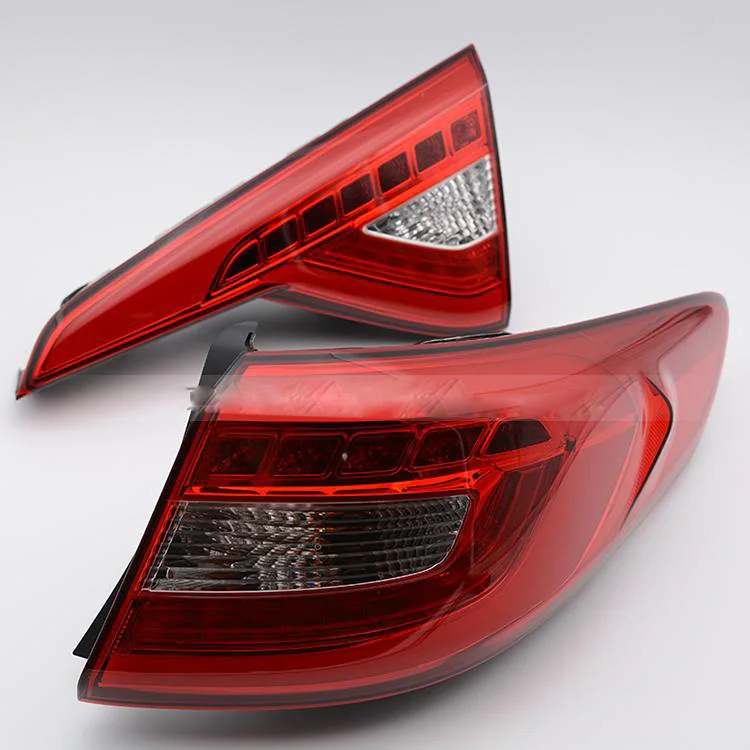 1pcs car accessories bumper tail light for Hyundai sonata taillight Taillamp 2014~2017y for Hyundai sonata fog lamp