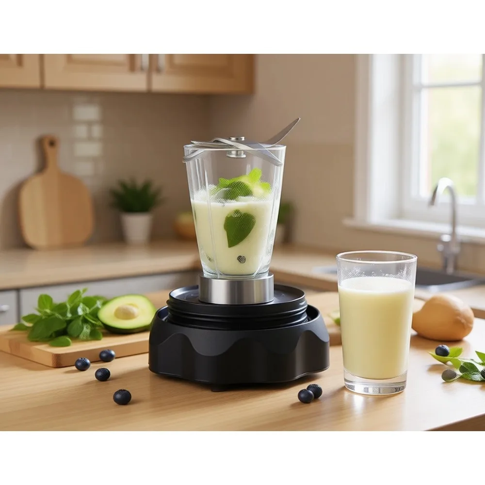 

Блендер Easy Twist Combo с лезвием из нержавеющей стали, компактный дизайн, 0,5 фунта