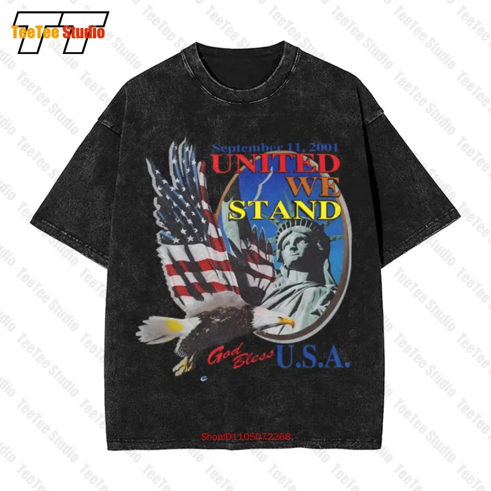 

Vtg September 11Th 2001 9 11 United We Stand Vintage Oversized T-Shirt Xl Jerzees T3S IMMS