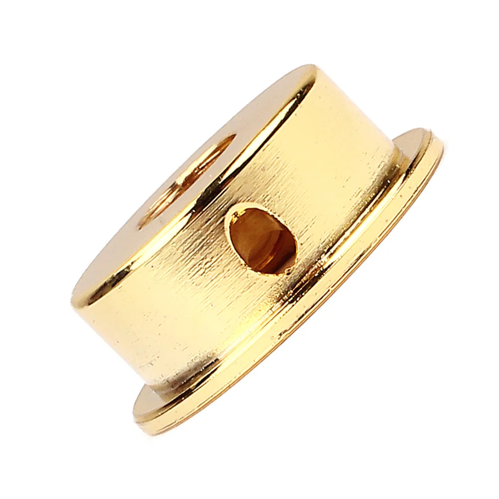 2pcs Guitar Jack Plate Metal 6.35Mm Metric Threaded For 22Mm Hole Guitar Parts Accessories Instrument Components