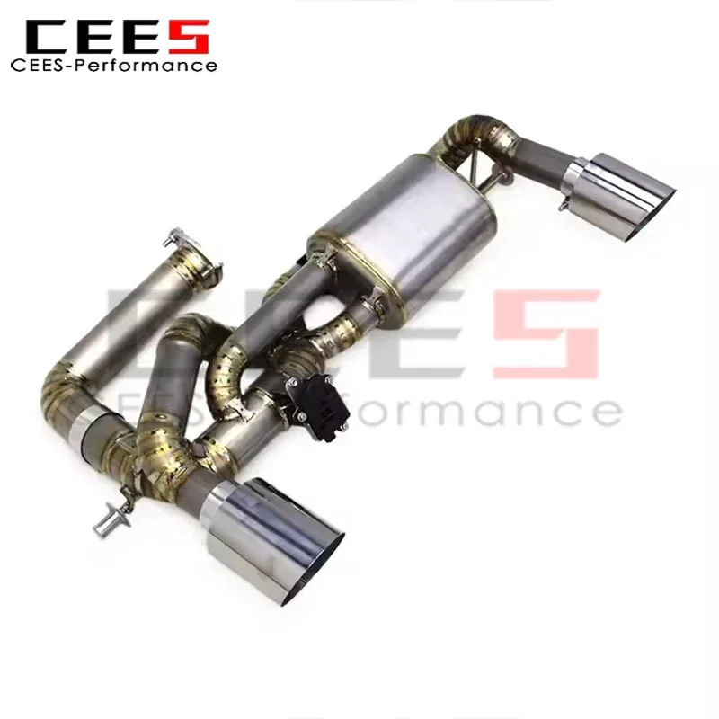 cees Tuning Catback Exhaust Pipes for Lotus EMIRA 2021-2022 Performance Titanium Escape Valvetronic Exhaust Pipe System Assembly