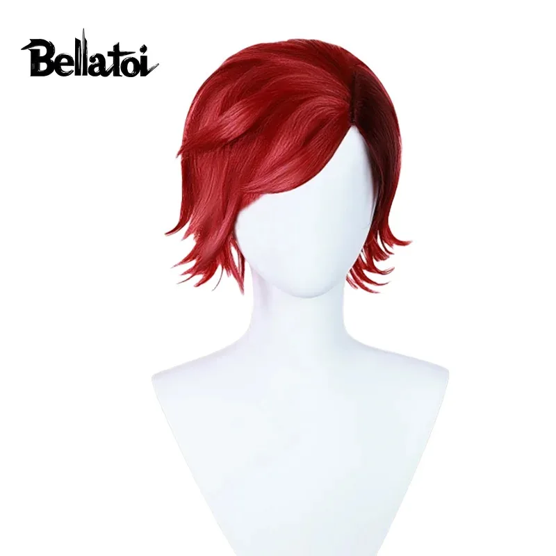 Vi 코스프레 게임 LOL Arcane Costume Piltover Enforcer 복장 Vi 유니폼 레드 가발 정장 할로윈 카니발 역할 놀이 소품 Womanc;8,