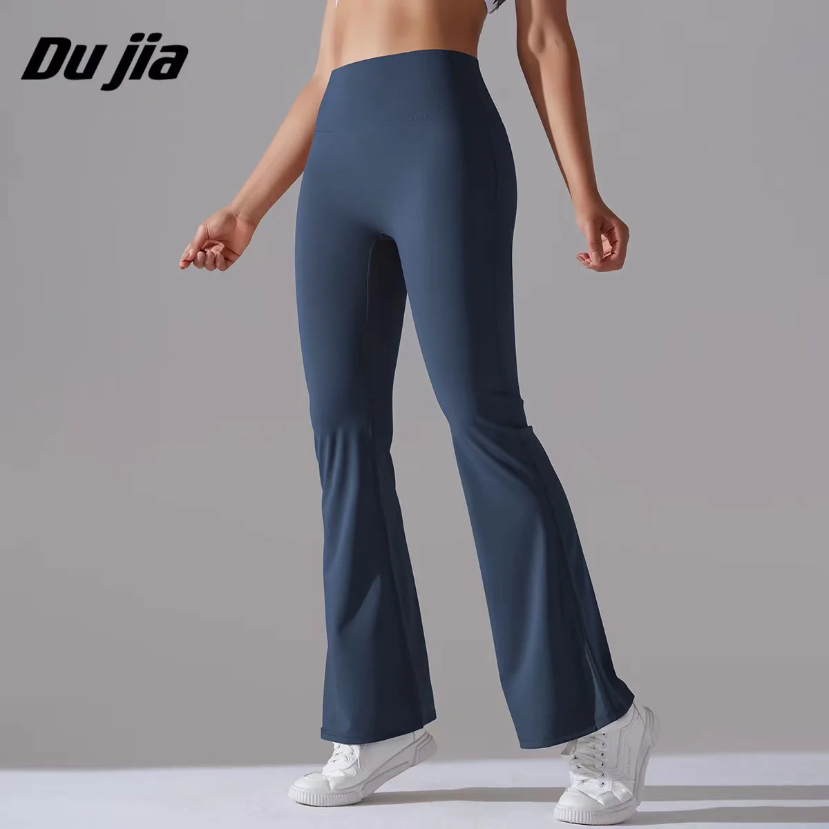 Wide-leg Yoga Pants Women GYM Leggings Hidden pockets Sports Tights High Elastic Fitness Flared Pants Streetwear Ladies Leggings