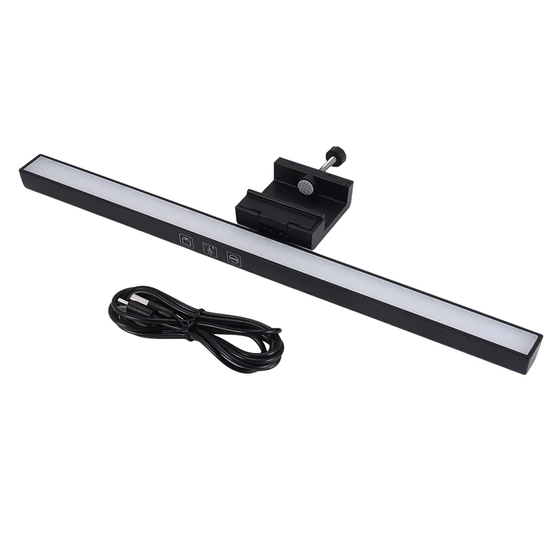 Laptop Monitor Light Bar USB E-Reading LED Work Light 3 Adjustable Color Temperature, No Screen Glare