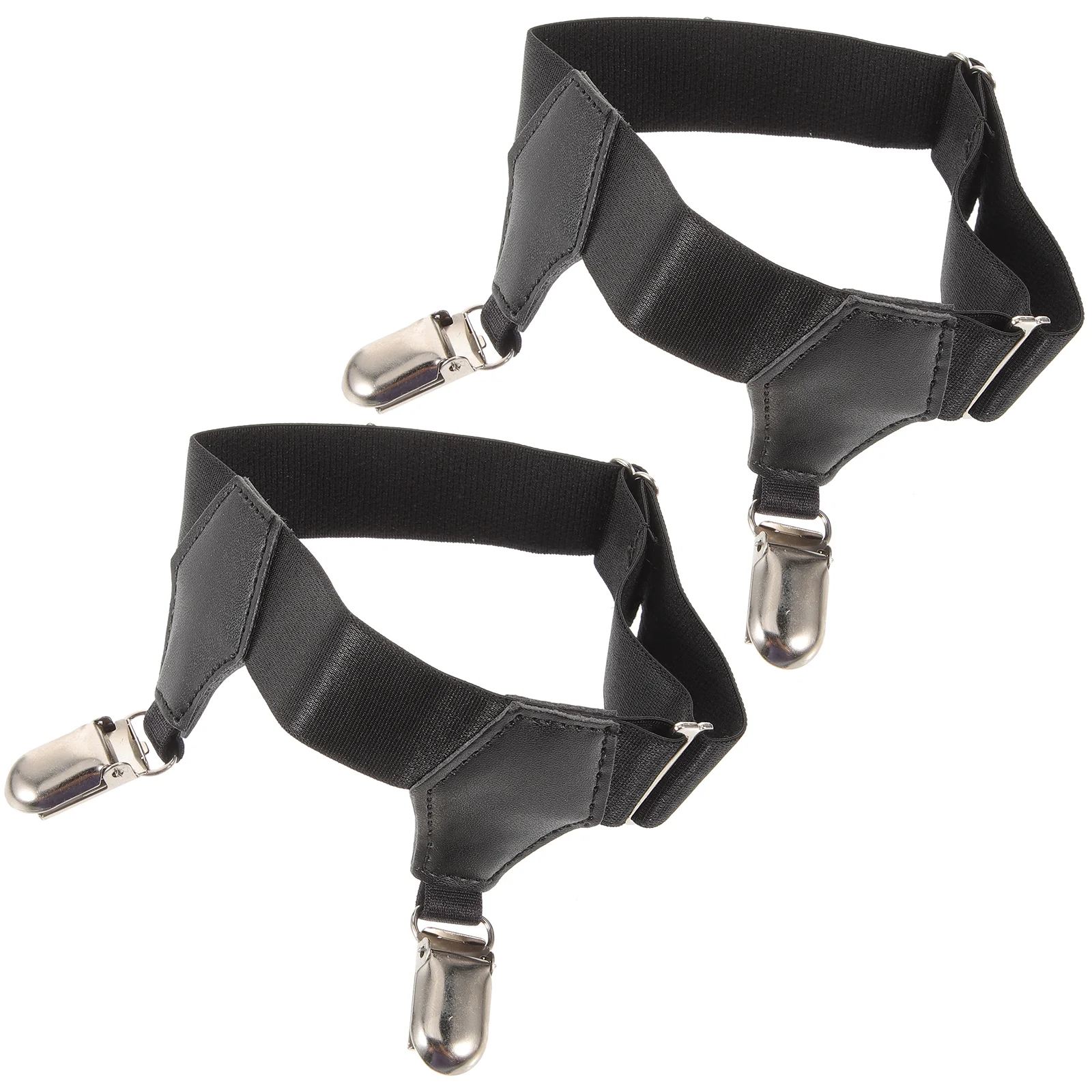 2pcs Sock Keeper Non-Slip Sock Clamp Adjustable Sock Stay Garter Strap for Unisex non-slip sock stay fixed sock keeper