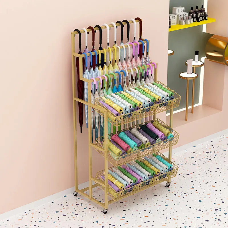 

Стойка для демонстрации зонтов, короткая стойка для зонтов для магазинов у дома, витрина для ювелирных изделий для супермаркетов, коммерческая небольшая полка