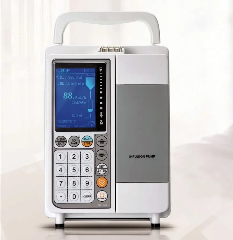 

Portable Electric Veterinary Equipment Medical Infusion Pump for VET Hospital SI-10N