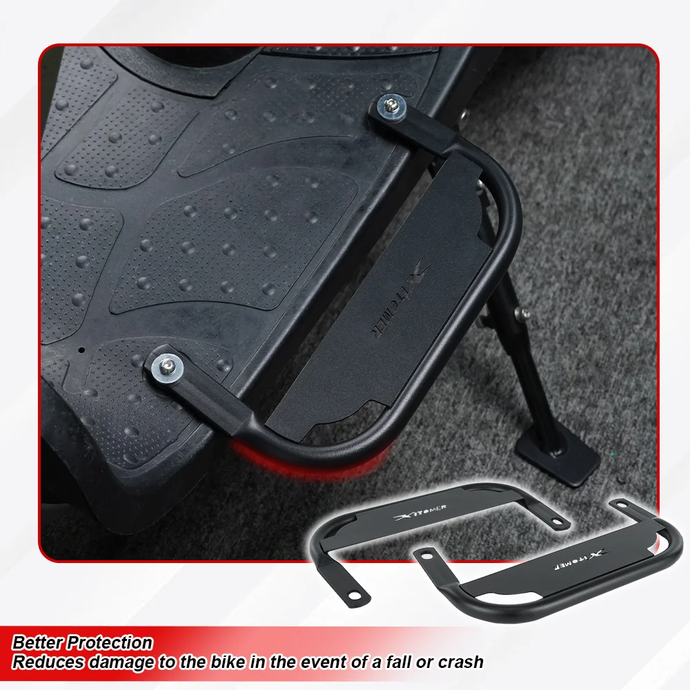 Motorcycle Extend Footpegs Wing Extension Pedal Foot Pedal Guard Parts For Ruckus 50 (Zoomer) 2003-2021 2022 2023 2024 For Honda