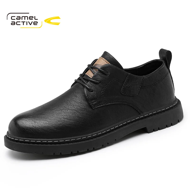 

Camel Active New Men Leather Shoes Trend Comfortable Mens Casual Shoes Outdoor British Sneakers Moccasins Men Chaussure Homme