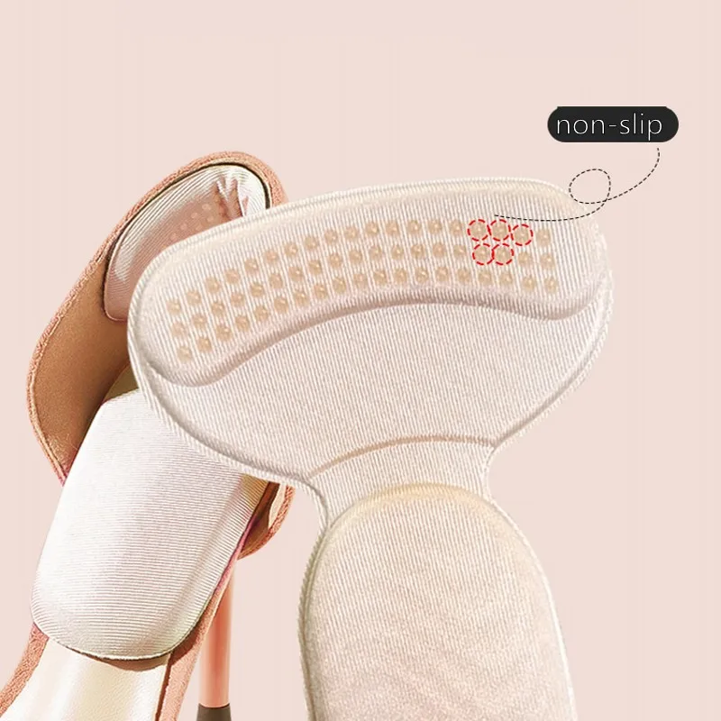 Half Insoles for Women Shoes Back Stickers High Heels Liner Insert Heel Pain Relief Protector Cushion Pads for Shoe Size Reducer