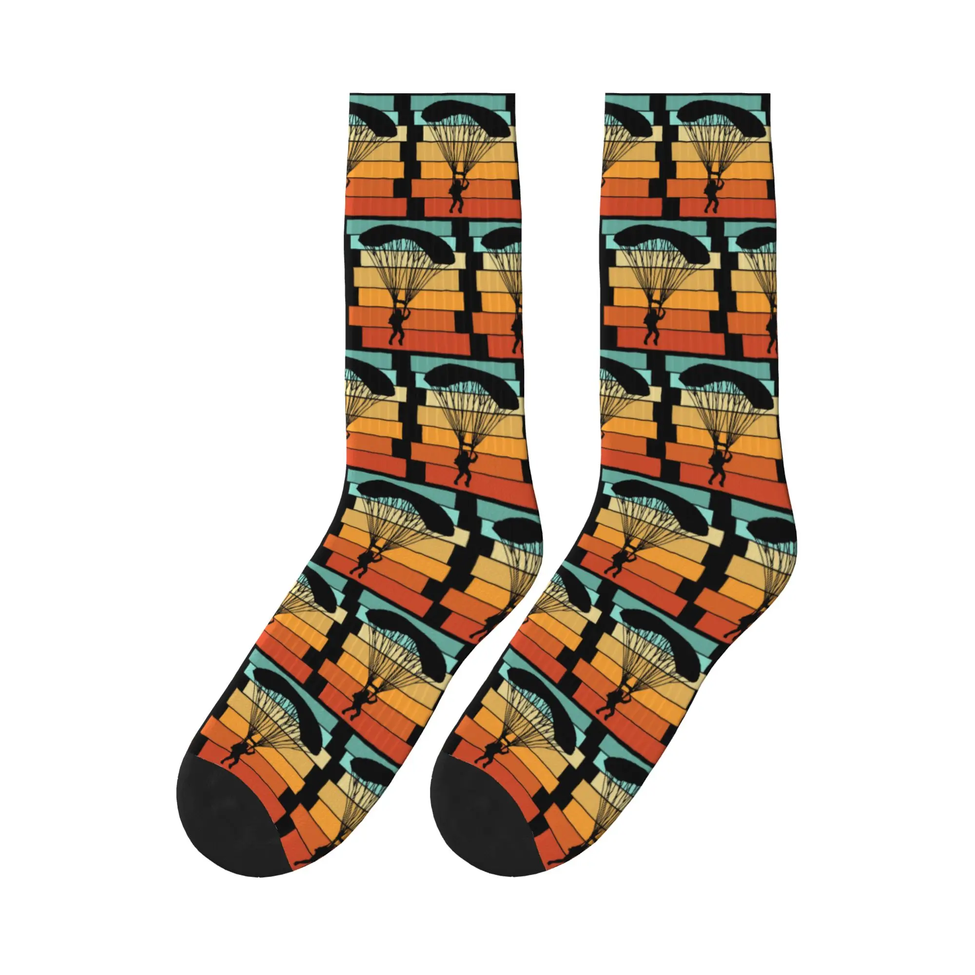 

Paragliding Sports Socks High Quality Stockings All Season Long Socks for Unisex Birthday Present