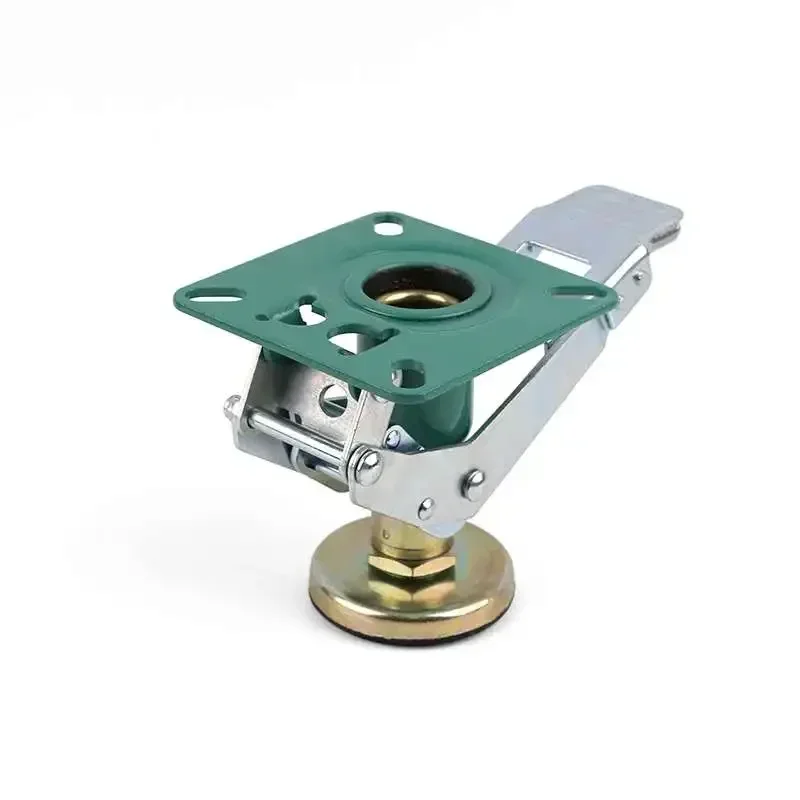 Горячие продажи. Горячие продажи. Сверхмощный грунтовой тормозной домкрат. Универсальная опорная рама колес, 4-дюймовый 5-дюймовый 6-дюймовый 8-дюймовый тормозной ножной тормоз.