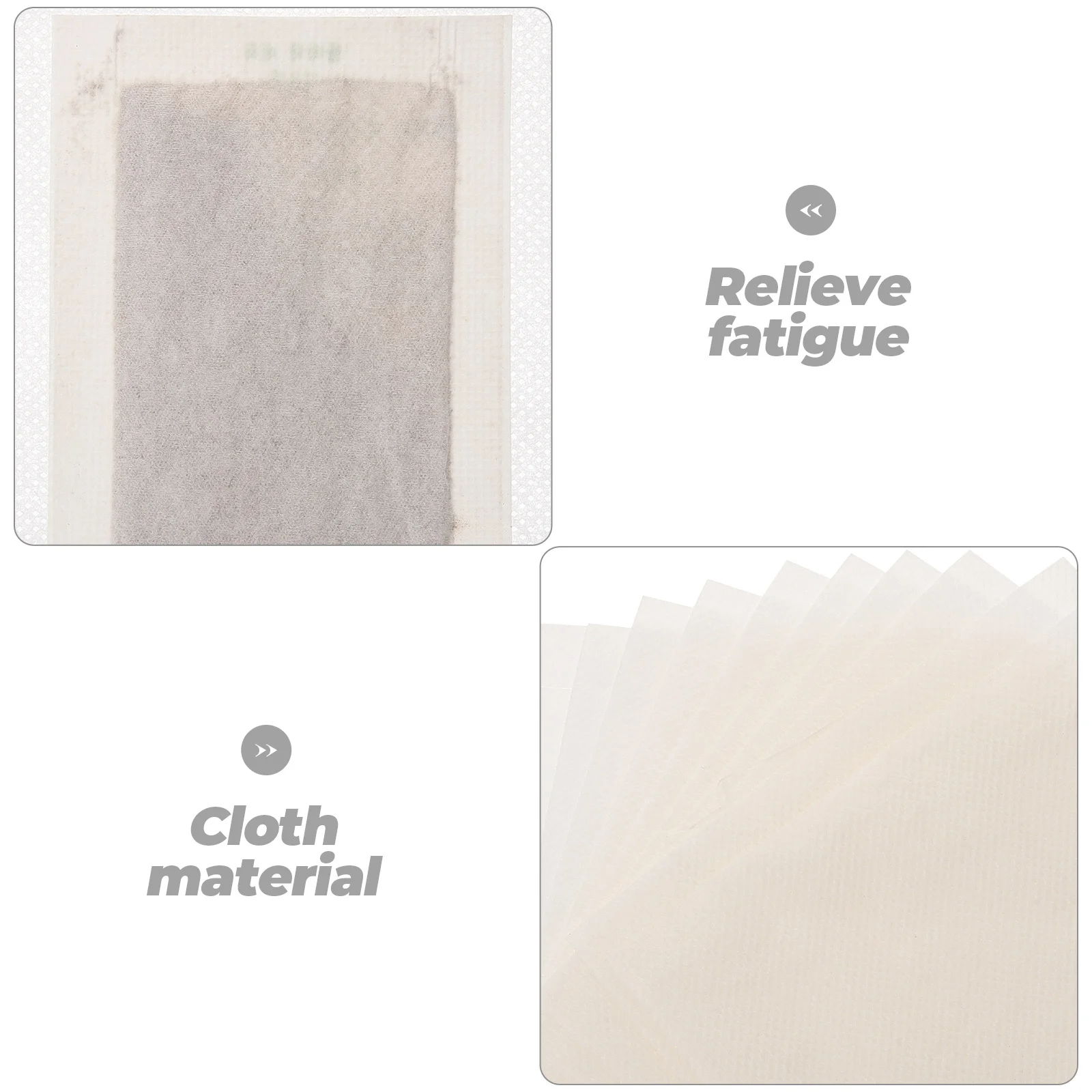 

10Pcs Cleansing Detox Foot Pads Ginger Natural Foot Care Patch Remove Odor Relieve Fatigue Relax Feet Improve Sleep Quality