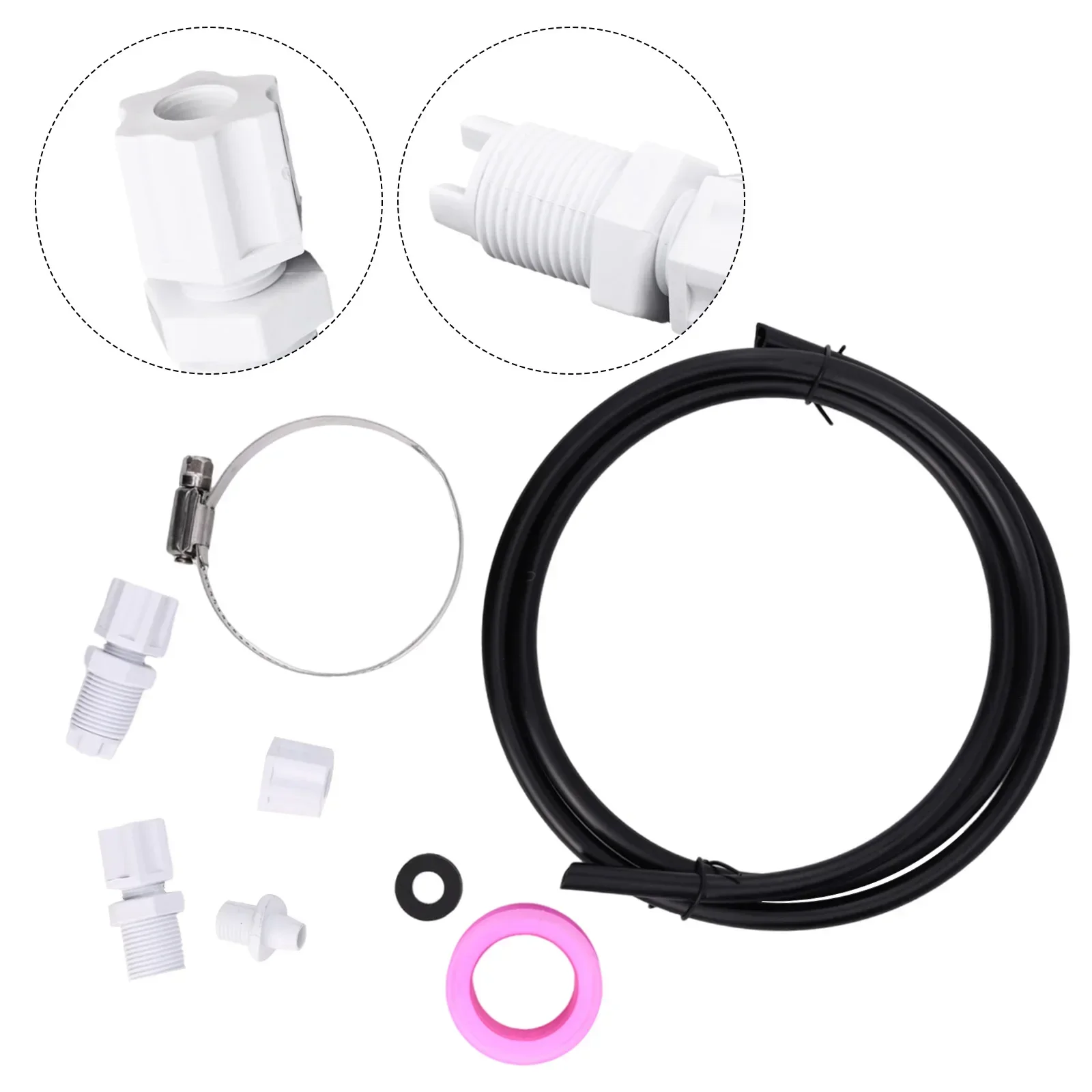 Compatibility Swimming Pool Plumbing Kit Easy Installation CL Off Line Chlorinator Hose Pool Pipe Connection Kit