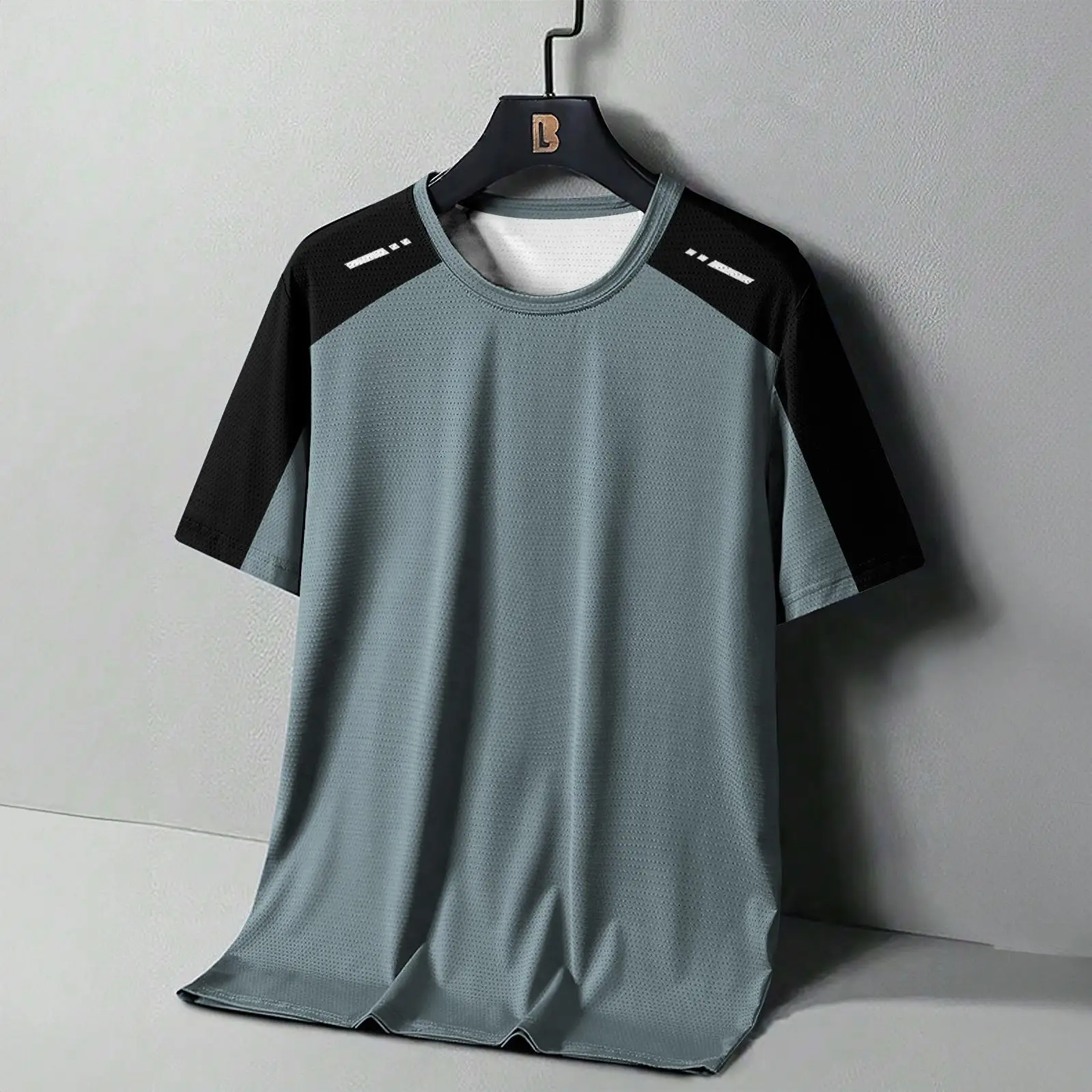 Summer Men's T Shirt Street Sport Fitness Clothing Casual Short Sleeve Print Quick-drying Clothing Outdoor Sportshirt T-Shirts image 5