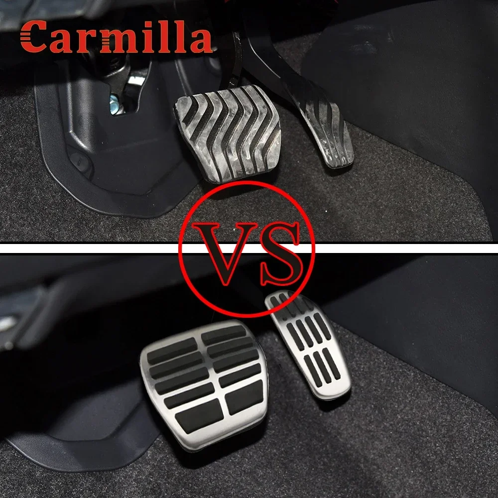 Car Pedals for Nissan X-Trail Rogue T32 Qashqai Rogue Sport J11 Kicks for Renault Koleos Kadjar Samsung QM6 AT MT Pedal Cover