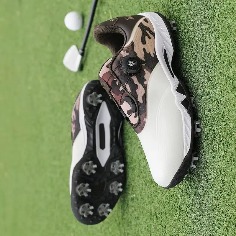 

Лидер продаж 2025, мужская уличная спортивная обувь для гольфа, профессиональная мужская тренировочная обувь для гольфа, нескользящие мужские кроссовки для гольфа