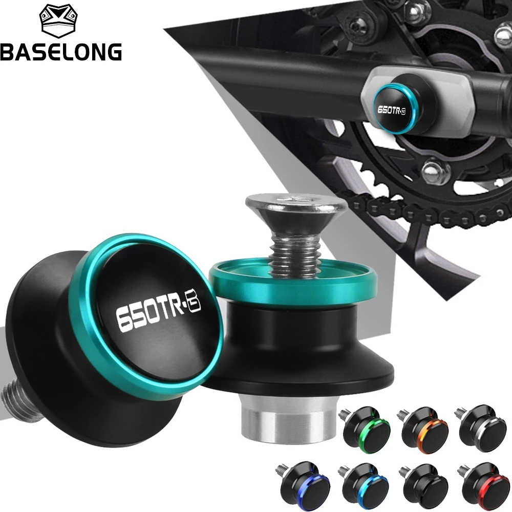 

FOR CFMOTO 650TRG 650 TRG TR-G 650TR-G 2021 2022 2023 2024 2025 2026 10MM Motorcycle Swingarm Spools Rear Stands Screws Sliders
