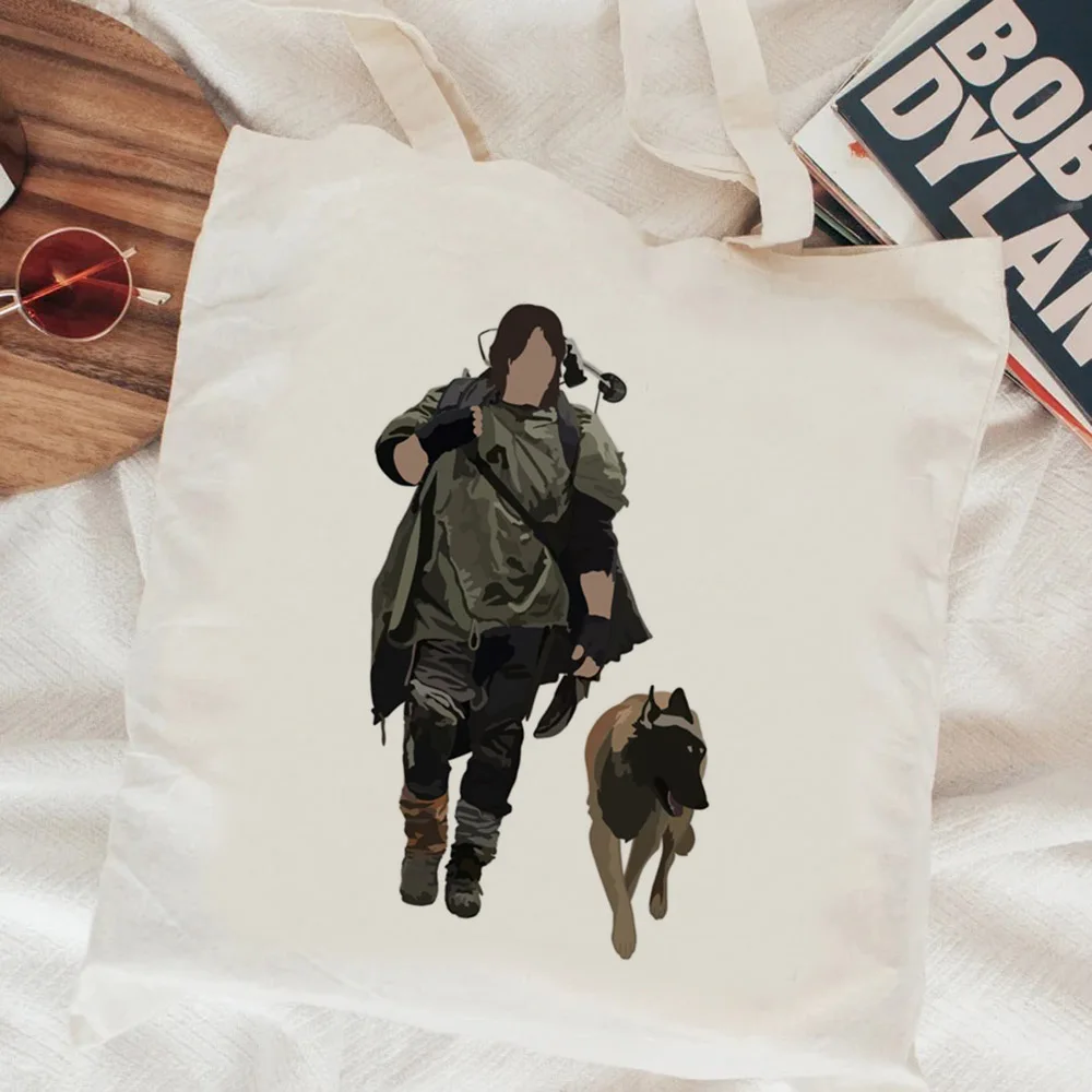 Daryl Dixon shopping bag grocery bolso reusable tote shopper shopper bag bolsas ecologicas reusable sac toile