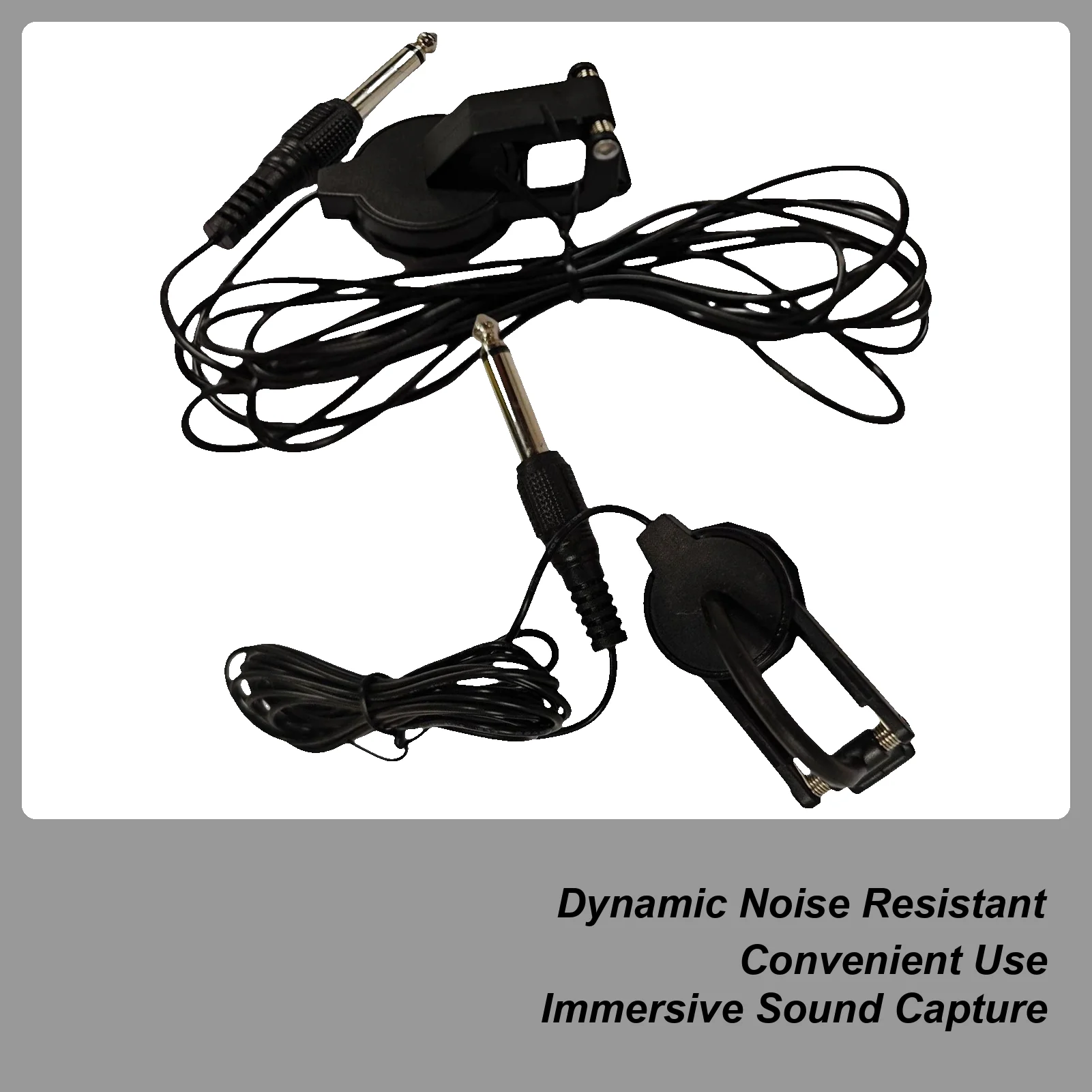 

Pickup For Acoustic Guitar Guitar Instrument Pickup With Clip Stringed Instrument Playing Aid Audio Accessories For Gathering
