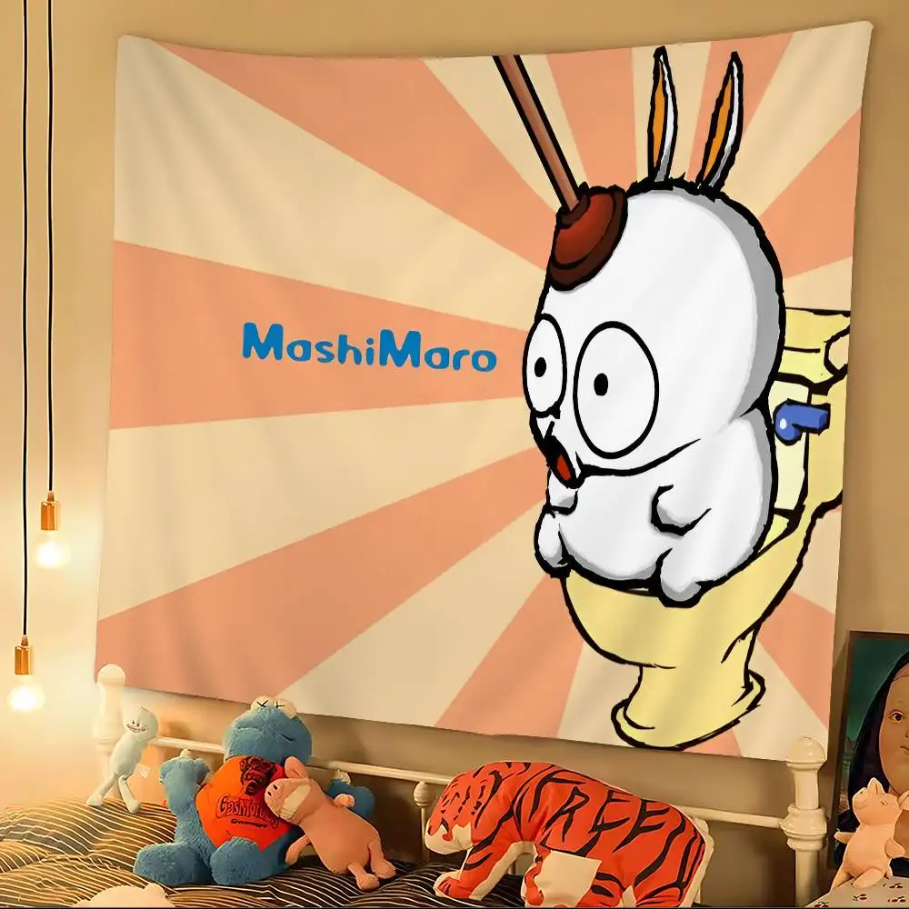 MashiMaro Hippie المفروشات المعلقة على الحائط البوهيمي المفروشات الجدارية ماندالا INS ديكور المنزل #3