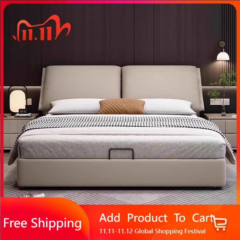 

Design Bedroom Massage Bed Double Luxury Regale Modern Floor Princess Bed Hospital Mobile Safe Compact Muebles Hotel Furniture