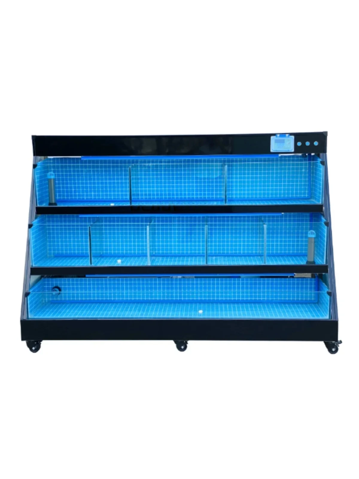 

Supermarkets sell fish breeding tanks for commercial use mobile seafood pond refrigerators are integrated glass fish tanks