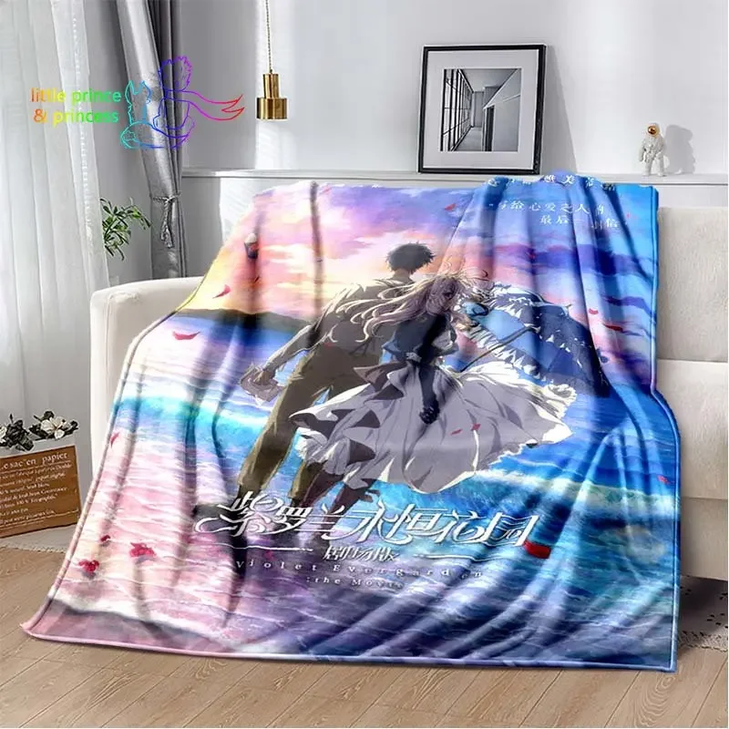 Japanese Anime Girl Suzume No Tojimari Blanket Lightweight Comfortable Soft Breathable Ultra Warm Blanket Bedding Travel Bedding