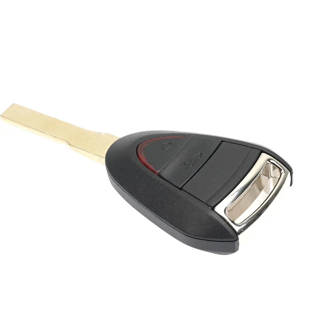 LIXIANG 2/3 Buttons  Remote Key Shell For Porsche Cayman Boxster GT S 2S 4S Turbo 911 987 996 997 Carrera Targa 2005 - 2010