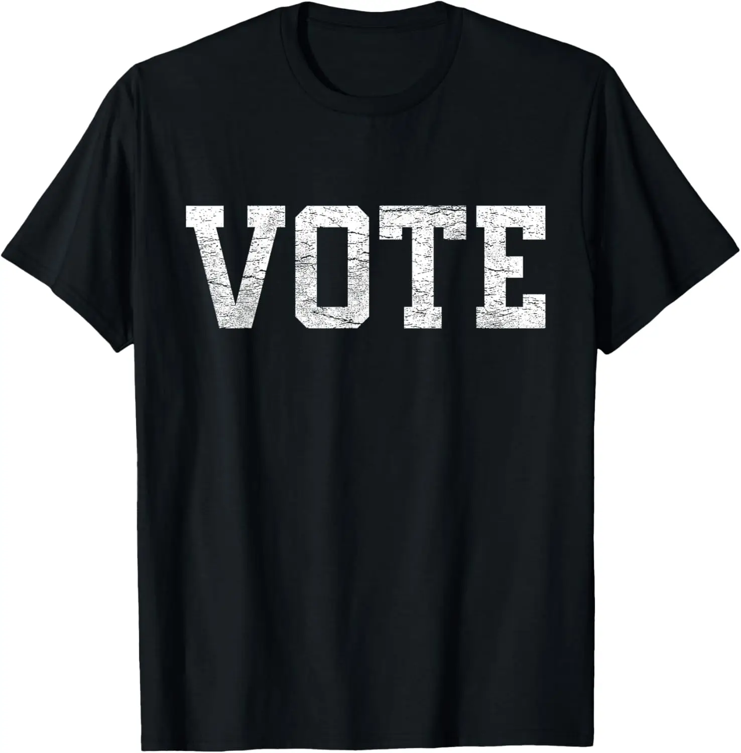 

Vote Tshirt Women Men Civic Action 2024 Election Distressed T-Shirt