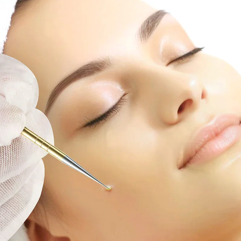0.01mm Blackhead Comedone Acne Pimple Blemish Extractor Remover Stainless Steel Needles Remove Tools Face Skin Care Pore Cleaner