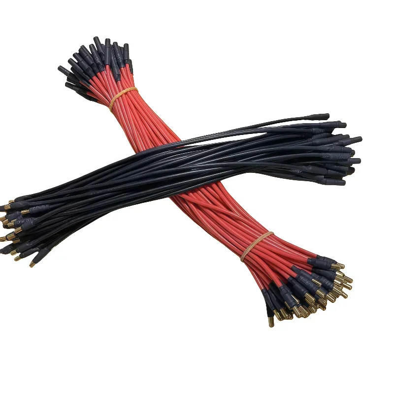 10 piece motor extension cable, 3.5mm banana head, 16AWG soft silicone wire, 100mm 250mm modified accessory