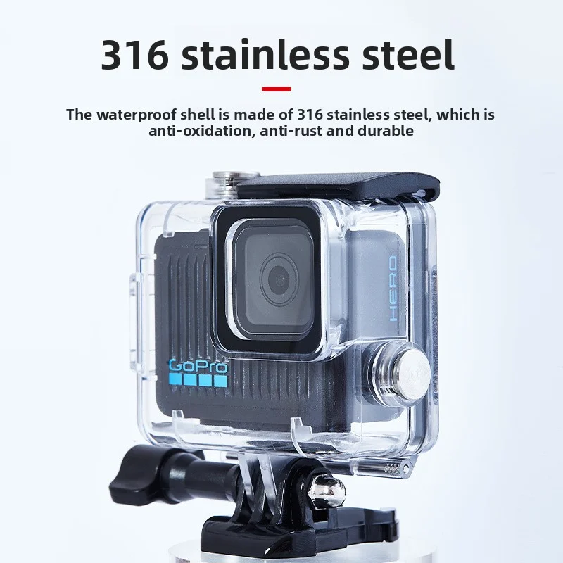 Подходит для водонепроницаемого чехла спортивной камеры GO PRO HERO, защиты подводного дайвинга и аксессуаров для спортивной камеры GO PRO.