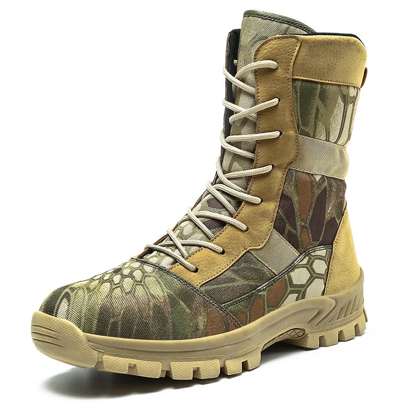 Men’s Camouflage Hiking Boots 5