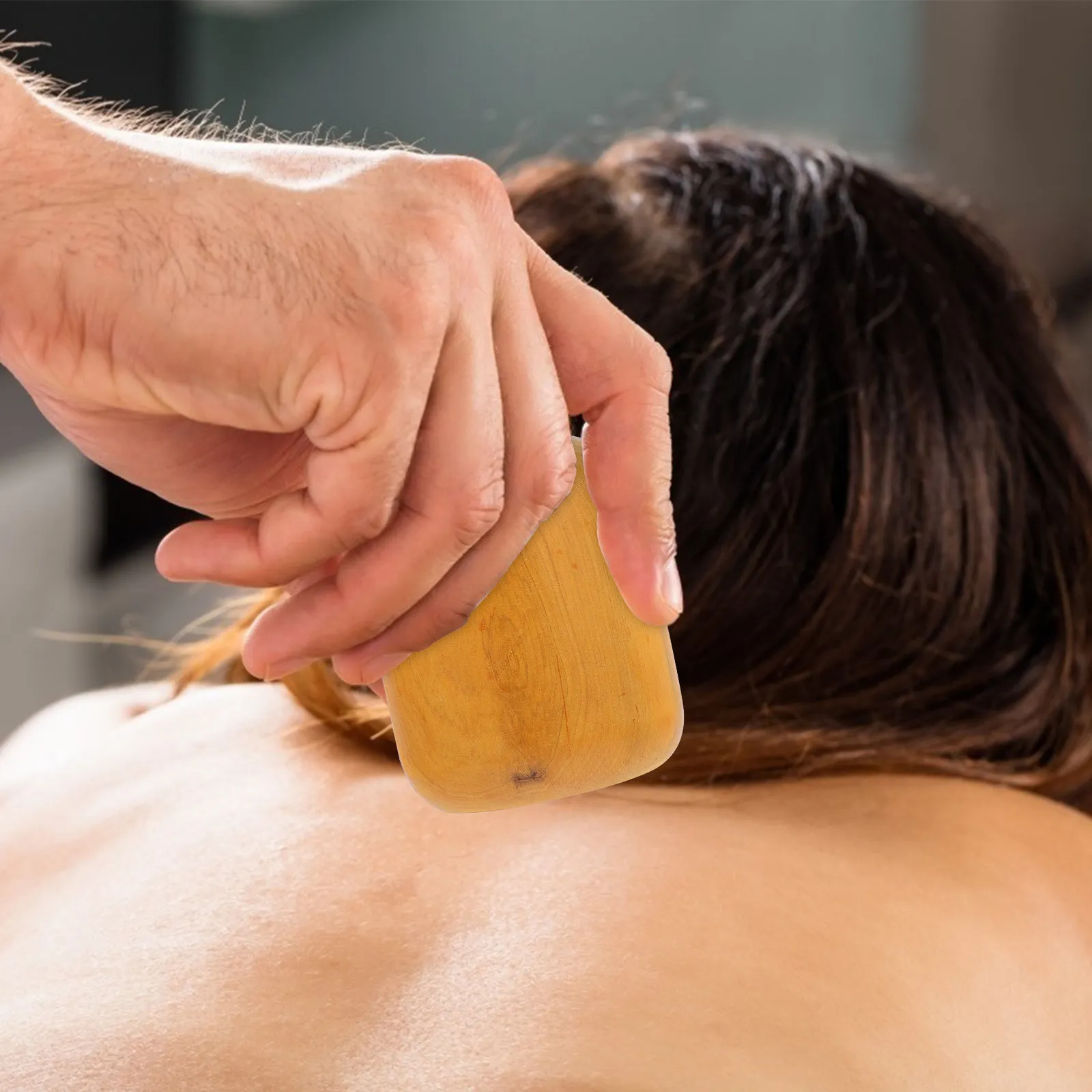 

1Pcs Wooden Cupping Massage Tool for Body Care Smooth Non-Slip Cupping Therapy Device with Strong Suction for Home Use