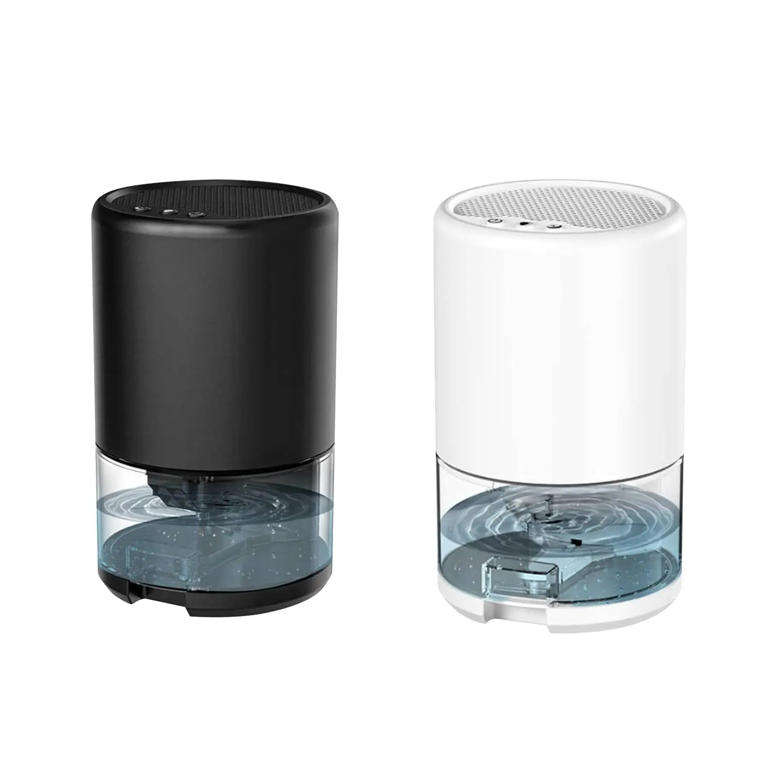 مزيل الرطوبة الكهربائي المدمج مع ضوء ليلي 7 ألوان لغرفة الغسيل المنزلي