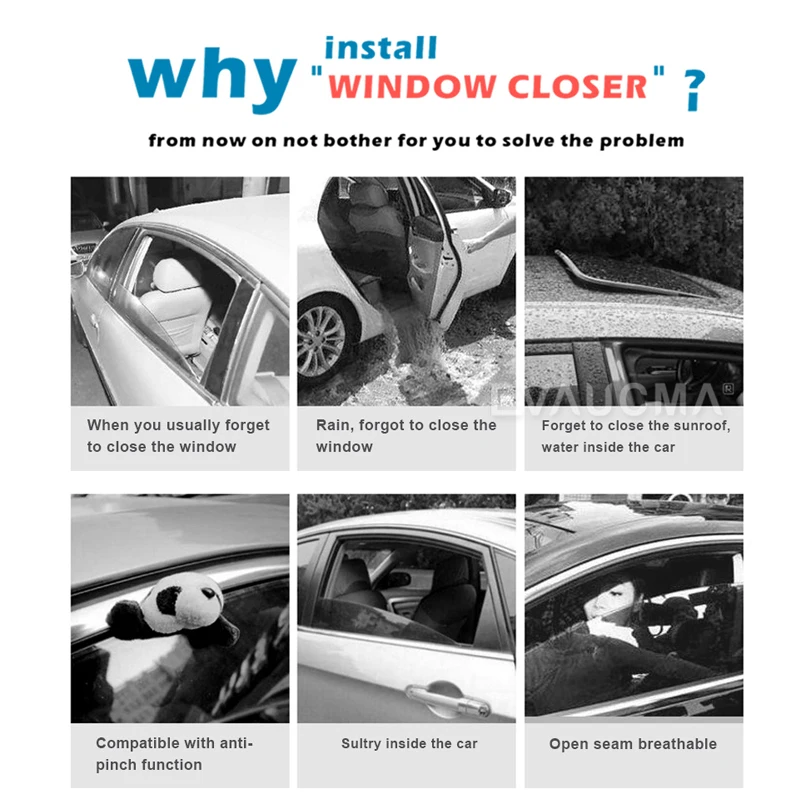 For Chevrolet Malibu 2016-2023 Car Power Window Lifter and Sunroof Close System window lifter Car Alarm Car Accessories