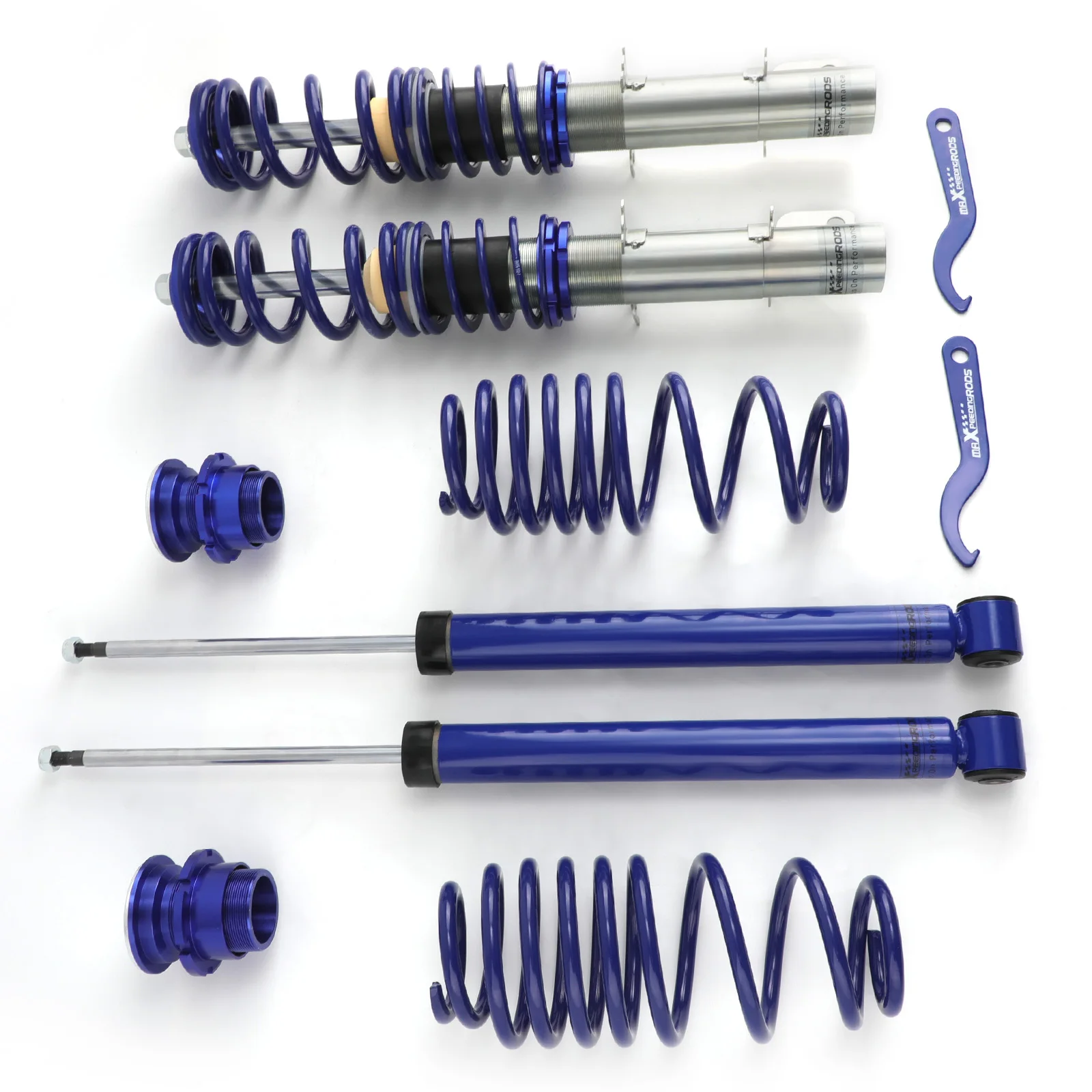 

Adjustable Coilovers Shock Absoebers for VW Golf IV FWD 1997-2007 New Beetle FWD 1998-2010