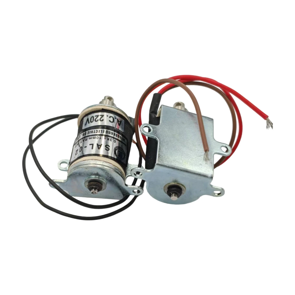SAL-02 DC12V/DC24V/AC 220V 10mm Stroke 0.3N Force Tubular Electric Solenoid Electromagnet