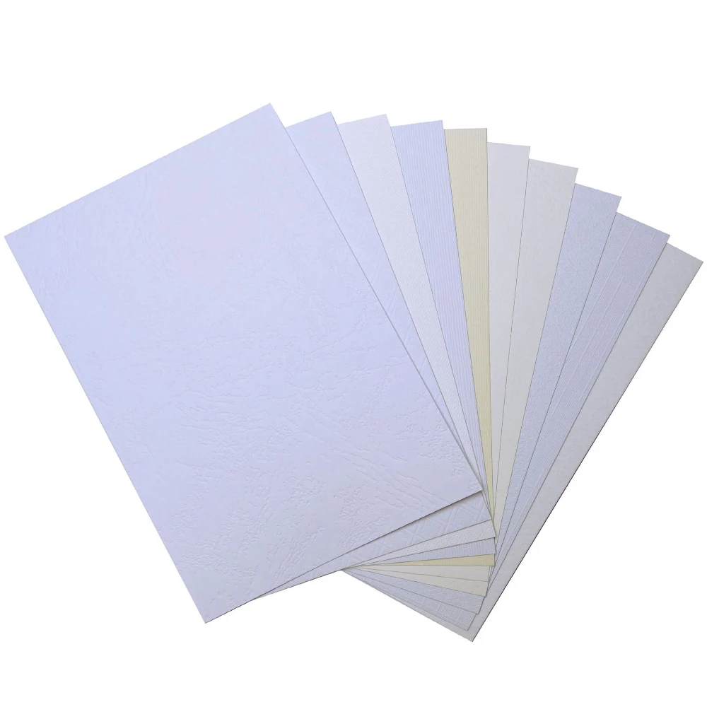 230 GSM Beige/White Patterned Cardstock Art 50sheets/Set 10 Different Texture Designs 5 Sheets of Each Color DIY Greeting Card