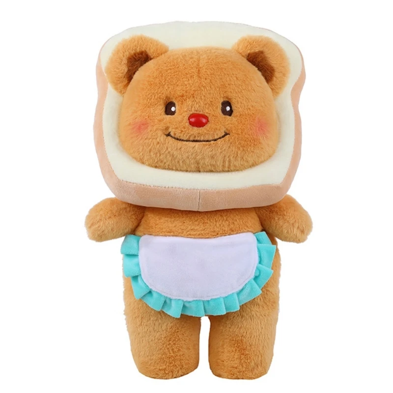 

Cartoon Animal Bear Hugging Toddlers Present Comfort Toy Figure Dropship