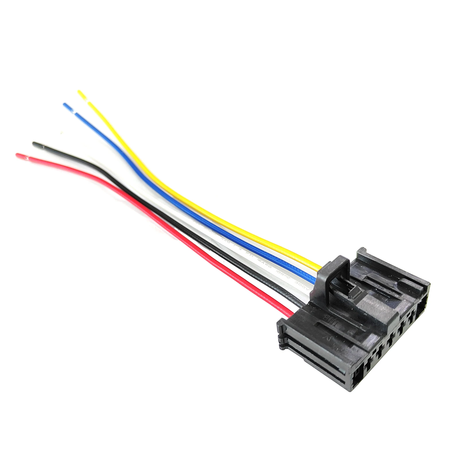2PC For OPEL Vauxhall Corsa D E Adam Heater Blower Motor Fan Resistor Wiring Harness Connector Plug Repair Cable 95508692