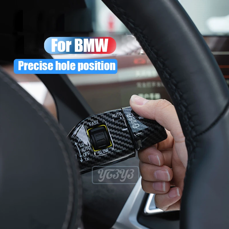 لحوامل إشارة الالتفاف لسيارات BMW الجديد طراز 5 i5 من ألياف الكربون ABS سلسلة 1357 X1X2X3X5X7 G20 F25 F26 الإكسسوارات