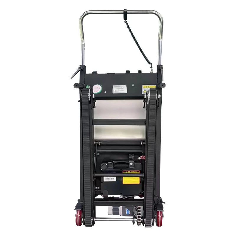 For electric climbing machine, goods and down the stairs truck 500kg crawler folding climbing machine electric truck